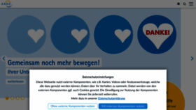What Anad.de website looked like in 2021 (3 years ago)