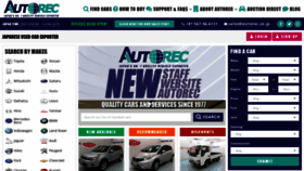 What Autorec.co.jp website looked like in 2021 (3 years ago)