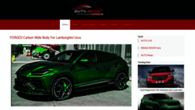 What Autonews-mag.com website looked like in 2021 (3 years ago)