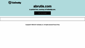 What Abrutis.com website looked like in 2021 (3 years ago)