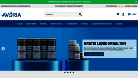 What Avoria-liquids.de website looked like in 2021 (3 years ago)