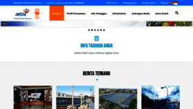 What Aetra.co.id website looked like in 2021 (3 years ago)