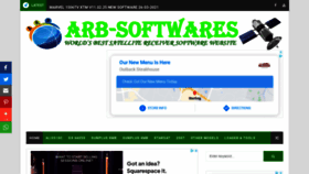 What Arb-softwares.com website looked like in 2021 (3 years ago)