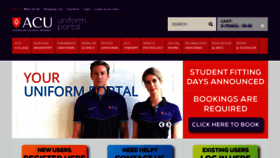 What Acuclothing.com.au website looked like in 2021 (3 years ago)