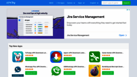 What Apkring.com website looked like in 2021 (4 years ago)