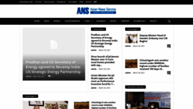 What Asiannewsservice.in website looked like in 2021 (3 years ago)