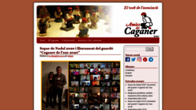 What Amicsdelcaganer.cat website looked like in 2021 (3 years ago)