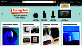 What Amazon.co.uk website looked like in 2021 (3 years ago)