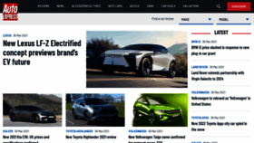 What Autoexpress.co.uk website looked like in 2021 (3 years ago)