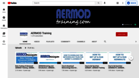 What Aermodtraining.com website looked like in 2021 (3 years ago)