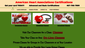 What Abcertifications.com website looked like in 2021 (3 years ago)