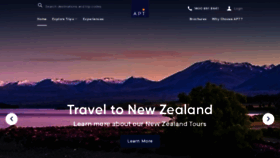 What Aptouring.com website looked like in 2021 (3 years ago)