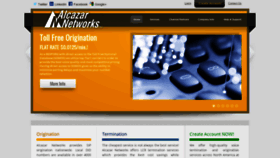 What Alcazarnetworks.com website looked like in 2021 (3 years ago)