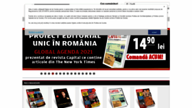 What Agoramag.ro website looked like in 2021 (3 years ago)