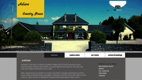 What Adarecountryhouse.com website looked like in 2021 (3 years ago)
