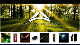 What Acgbrands.com website looked like in 2021 (3 years ago)