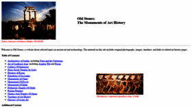 What Art-and-archaeology.com website looked like in 2021 (3 years ago)