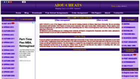What Aioucheats.com website looked like in 2021 (3 years ago)