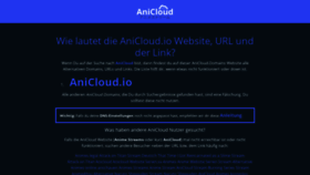 What Anicloud.domains website looked like in 2021 (3 years ago)