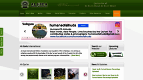What Alhudapk.com website looked like in 2021 (3 years ago)