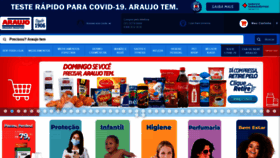 What Araujo.com.br website looked like in 2021 (4 years ago)