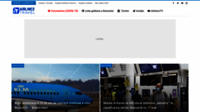 What Airlinestravel.ro website looked like in 2021 (4 years ago)