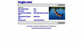 What Angle.com website looked like in 2021 (3 years ago)