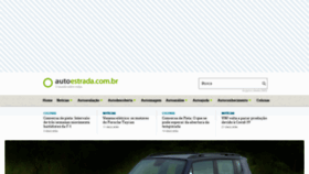 What Autoestrada.com.br website looked like in 2021 (3 years ago)