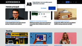 What Aziendabanca.it website looked like in 2021 (3 years ago)