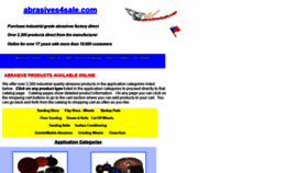 What Abrasives4sale.com website looked like in 2021 (3 years ago)