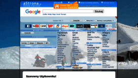 What Astrona.pl website looked like in 2021 (3 years ago)