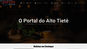 What Altotieteonline.com.br website looked like in 2021 (3 years ago)