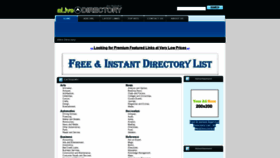 What Alive-directory.com website looked like in 2021 (4 years ago)
