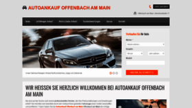 What Autoankauf-offenbach-am-main.de website looked like in 2021 (3 years ago)