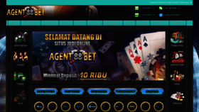 What Agent88bet.net website looked like in 2021 (3 years ago)