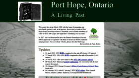 What Alivingpast.ca website looked like in 2021 (5 years ago)