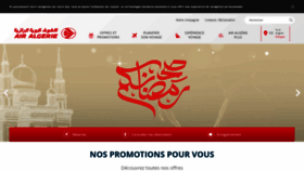 What Airalgerie.dz website looked like in 2021 (3 years ago)