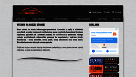 What Autownioski.pl website looked like in 2021 (3 years ago)