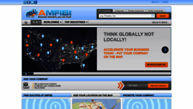 What Amfibi.company website looked like in 2021 (3 years ago)