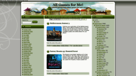 What Allgames4me.com website looked like in 2021 (3 years ago)