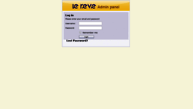 What Admin.lerevecraze.com website looked like in 2021 (3 years ago)