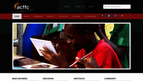 What Acffcjacmelhaiti.com website looked like in 2021 (3 years ago)