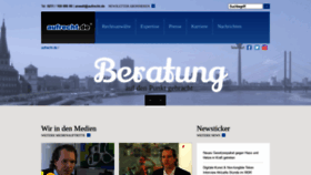 What Aufrecht.de website looked like in 2021 (4 years ago)