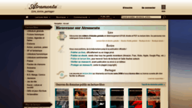 What Atramenta.net website looked like in 2021 (3 years ago)