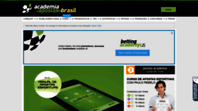 What Academiadasapostasbrasil.com website looked like in 2021 (3 years ago)