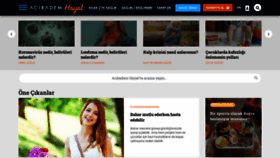 What Acibademhayat.com website looked like in 2021 (3 years ago)