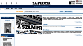What Archiviolastampa.it website looked like in 2021 (3 years ago)