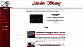 What Absoluteskating.com website looked like in 2021 (3 years ago)