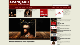 What Avanqard.net website looked like in 2021 (3 years ago)
