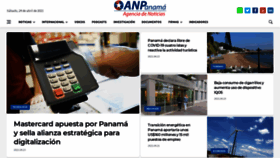 What Anpanama.com website looked like in 2021 (3 years ago)